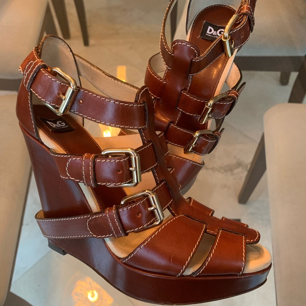 Authentic Dolce and Gabbana wedges
